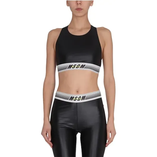 Activewear Top , Damen, Größe: L - MSGM - Modalova