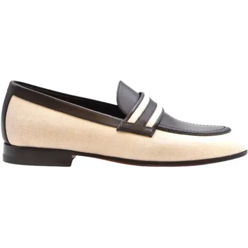 Stylish Moccasin Loafers for Women , female, Sizes: 3 UK - Santoni - Modalova