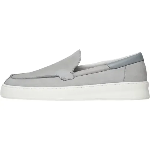 Signature Loafer Light Grey , male, Sizes: 6 UK, 5 UK, 9 UK, 12 UK, 11 UK, 8 UK, 10 UK, 7 UK - Filling Pieces - Modalova