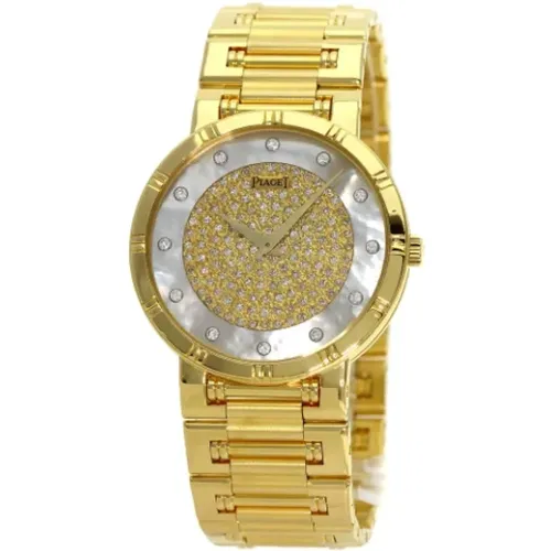 Pre-owned Gold watches , male, Sizes: ONE SIZE - Piaget Pre-owned - Modalova