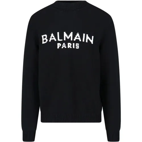 Logo Jumper , male, Sizes: L, M, XL - Balmain - Modalova