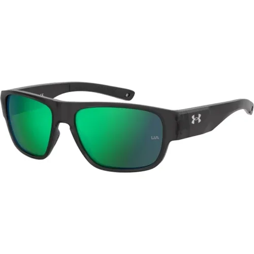 Graue Resin-Sonnenbrille für Männer , Herren, Größe: ONE Size - Under Armour - Modalova