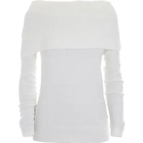 Hochgeschlossener Pullover aus weicher Viskosemischung , Damen, Größe: L - YES ZEE - Modalova