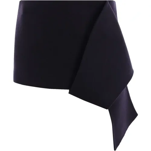 Wool Mini Skirt , female, Sizes: XS, S - Prada - Modalova