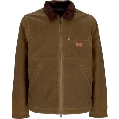 Waxed Workwear Jacket , male, Sizes: S - Dickies - Modalova