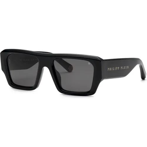 Starlight Sunglasses Glossy Square , unisex, Sizes: 55 MM - Philipp Plein - Modalova