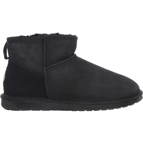 Schwarze Stinger Micro Stiefel , Damen, Größe: 41 EU - EMU - Modalova