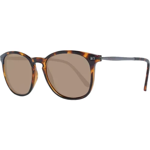 Braune Unisex-Sonnenbrille Oval Form - Replay - Modalova