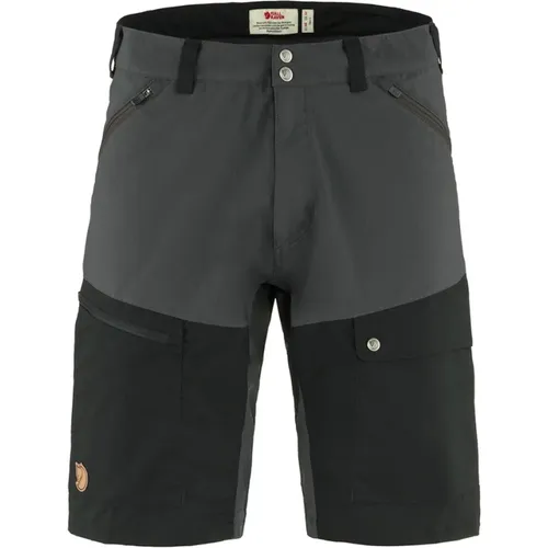 Midsummer Shorts in Dark Grey/Black , male, Sizes: M, S, L, XL, XS - Fjällräven - Modalova