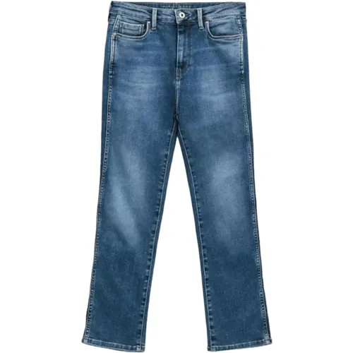 Gerades Jeans , Damen, Größe: W26 - Pepe Jeans - Modalova