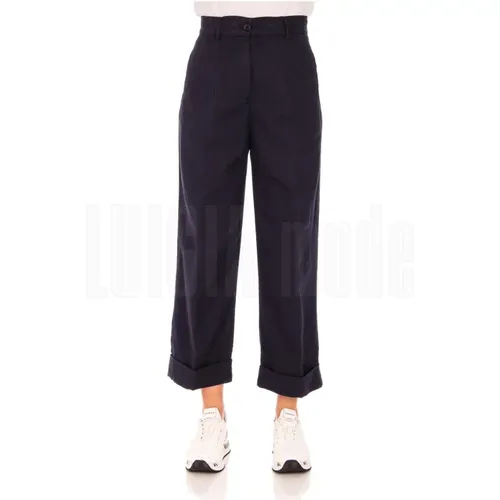Women`s Long Pants , female, Sizes: 2XS, M - Aspesi - Modalova