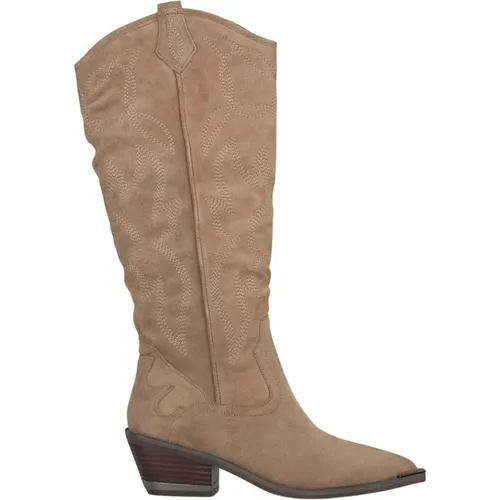 Cowboy style boot , female, Sizes: 4 UK - Alma en Pena - Modalova