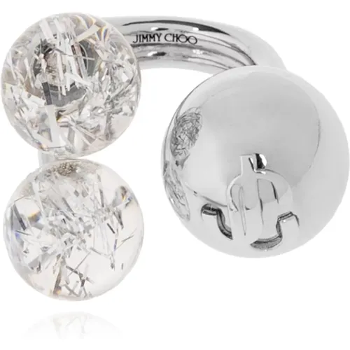 Logo ring Jimmy Choo - Jimmy Choo - Modalova