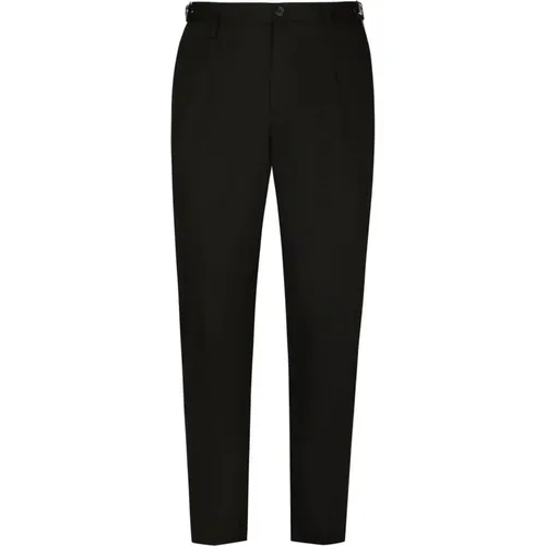 Straight Pants , male, Sizes: L, XL - Dolce & Gabbana - Modalova