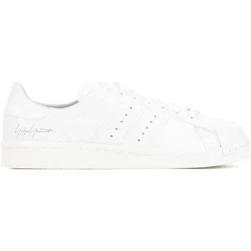 Off Leather Superstar Sneakers , male, Sizes: 11 1/2 UK - Y-3 - Modalova