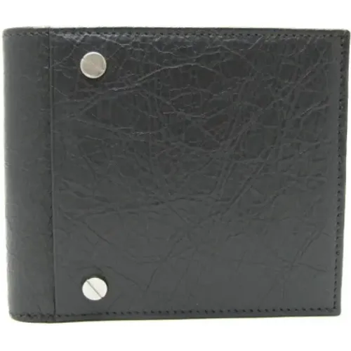 Pre-owned Leather wallets , female, Sizes: ONE SIZE - Balenciaga Vintage - Modalova