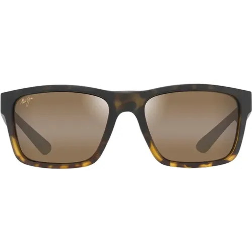 The Flats Stg-Bg Sonnenbrille , Herren, Größe: 57 MM - Maui Jim - Modalova