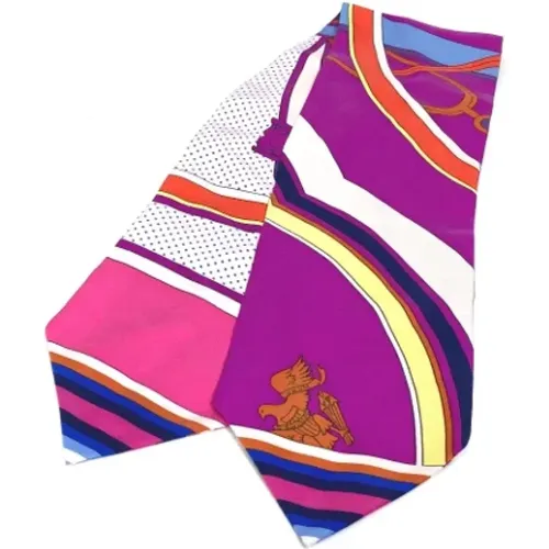 Pre-owned Fabric scarves , female, Sizes: ONE SIZE - Hermès Vintage - Modalova