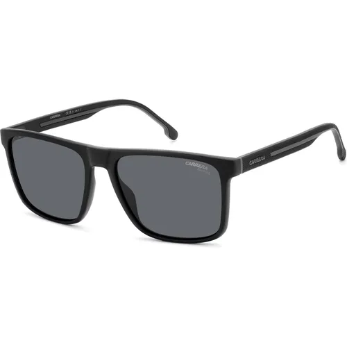 Grey/Grey Polarized Sunglasses , male, Sizes: 57 MM - Carrera - Modalova