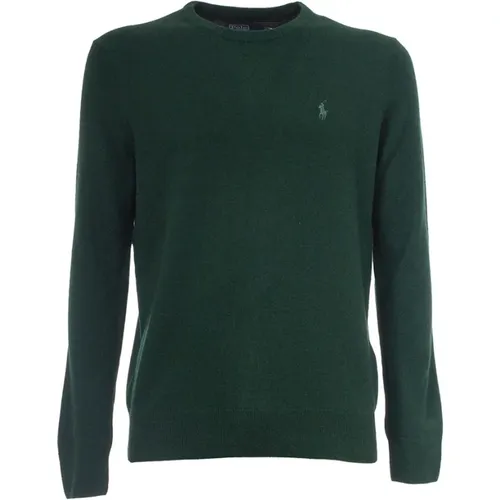 Regular Fit Wool Crewneck Sweater , male, Sizes: S, XL - Polo Ralph Lauren - Modalova
