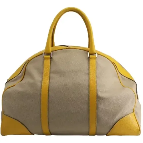 Pre-owned Cotton travel-bags , female, Sizes: ONE SIZE - Prada Vintage - Modalova