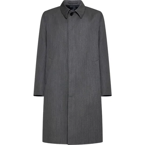 Elegant Grey Coats , male, Sizes: L, XL, M - Lardini - Modalova