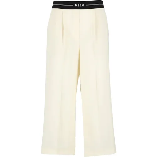 Trousers , female, Sizes: 2XS - Msgm - Modalova