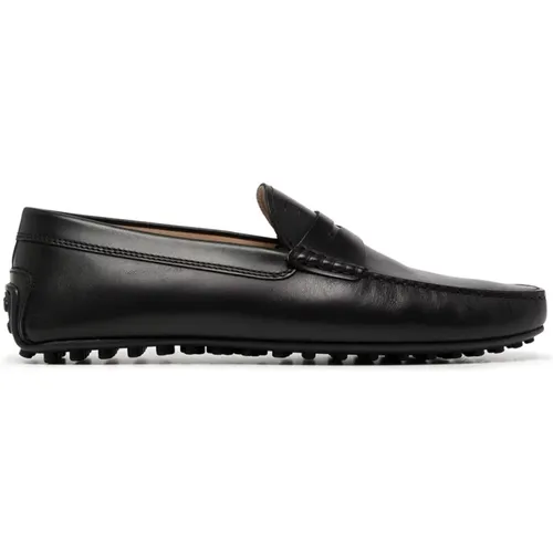 Leather City Gommino Driving Shoes , male, Sizes: 6 UK, 8 1/2 UK, 6 1/2 UK, 7 1/2 UK, 10 UK - TOD'S - Modalova