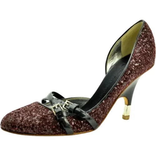 Pre-owned Fabric heels , female, Sizes: 2 1/2 UK - Giuseppe Zanotti Pre-owned - Modalova