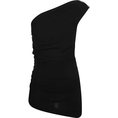 Elegantes Schwarzes Kleid , Damen, Größe: M - Dsquared2 - Modalova