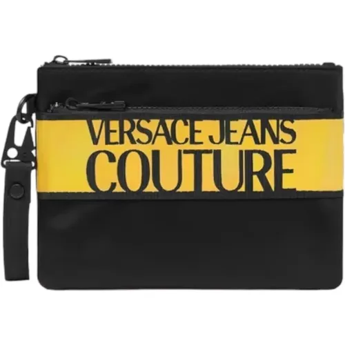 Nylon Pochette mit Abnehmbarem Handgelenkriemen - Versace Jeans Couture - Modalova