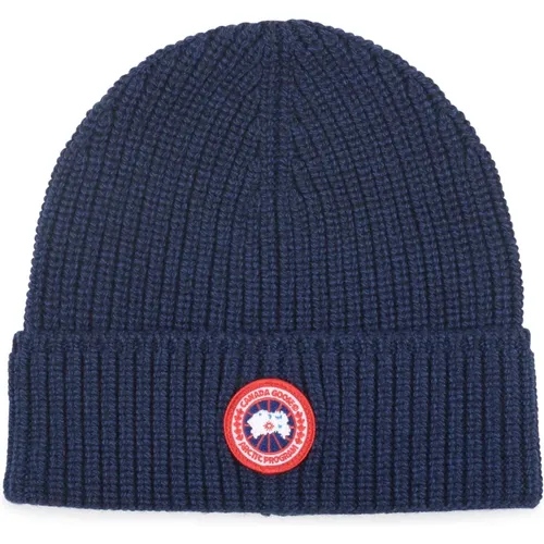 Rib Toque Winter Hats , male, Sizes: ONE SIZE - Canada Goose - Modalova