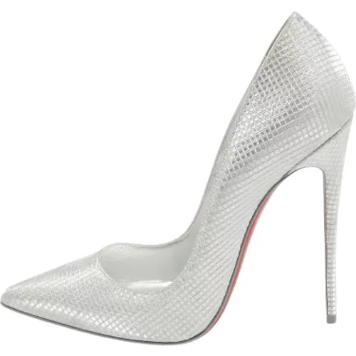 Pre-owned Leather heels , female, Sizes: 6 UK - Christian Louboutin Pre-owned - Modalova