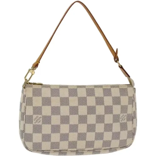 Pre-owned Canvas clutches , female, Sizes: ONE SIZE - Louis Vuitton Vintage - Modalova