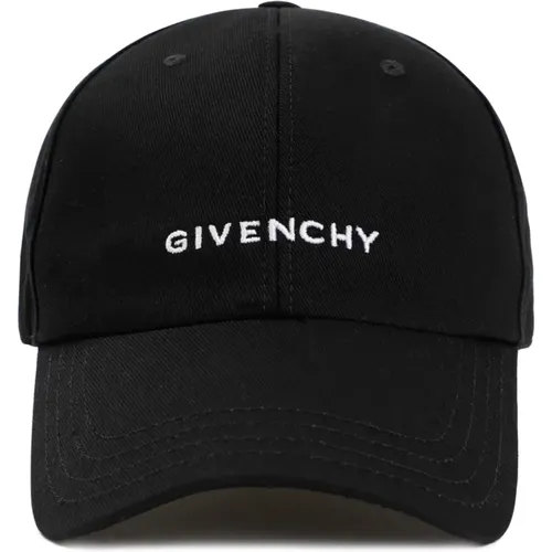 Bestickte Kappe in Schwarz , Herren, Größe: ONE Size - Givenchy - Modalova