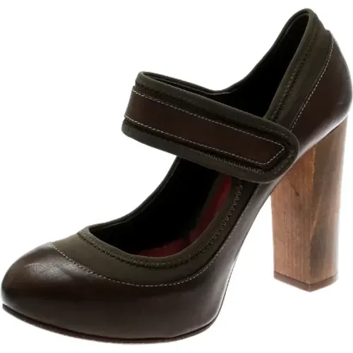 Pre-owned Fabric heels , female, Sizes: 5 UK - Chloé Pre-owned - Modalova