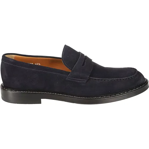 Classic Penny Loafers for Men , male, Sizes: 10 UK, 6 UK, 7 UK, 8 1/2 UK, 7 1/2 UK, 8 UK, 9 UK - Doucal's - Modalova