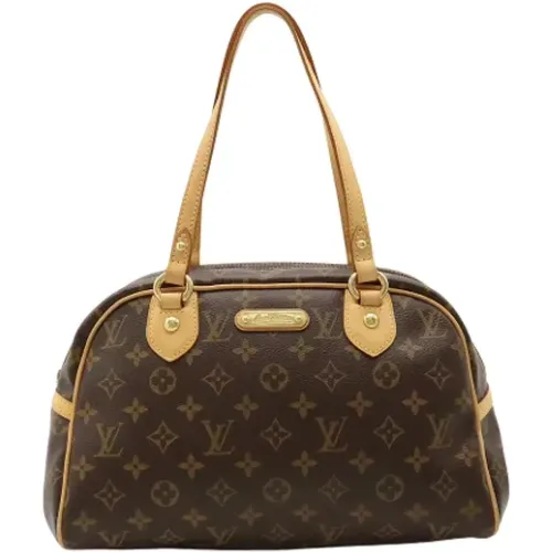 Pre-owned Canvas louis-vuitton-bags , female, Sizes: ONE SIZE - Louis Vuitton Vintage - Modalova