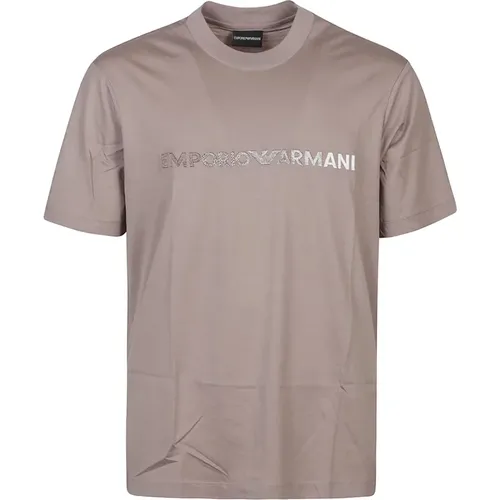 T-Shirt , male, Sizes: 2XL, L, XL - Emporio Armani - Modalova