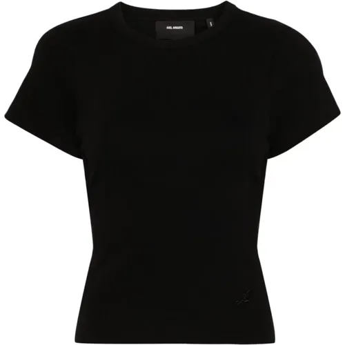 Schwarze T-Shirts und Polos mit Cut-Out - Axel Arigato - Modalova