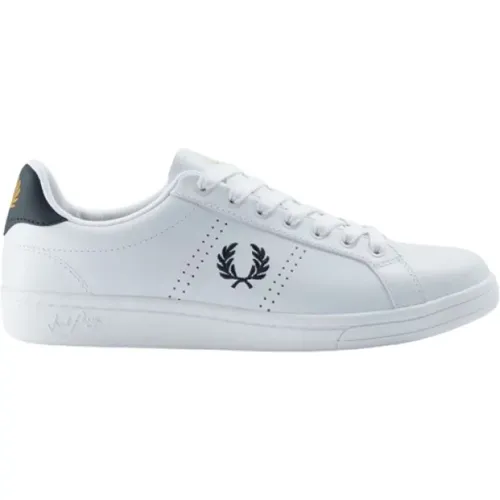 Sneaker Array Large Leather , male, Sizes: 9 UK, 7 UK, 6 UK, 8 UK - Fred Perry - Modalova