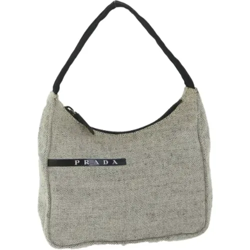 Pre-owned Canvas handbags , female, Sizes: ONE SIZE - Prada Vintage - Modalova