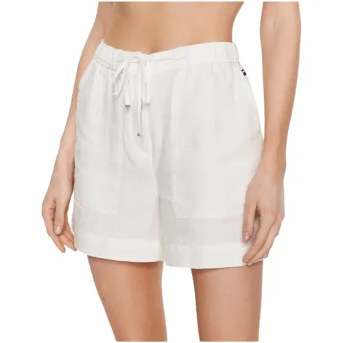 Short Shorts , Damen, Größe: M - Tommy Hilfiger - Modalova