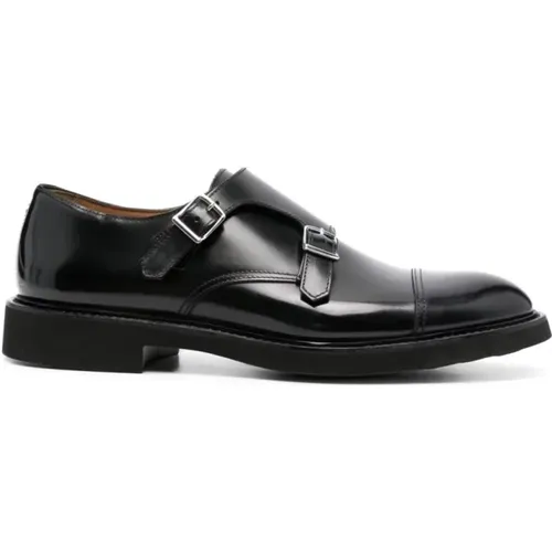 Klassische Loafer Schuhe in Schwarz , Herren, Größe: 40 1/2 EU - Doucal's - Modalova