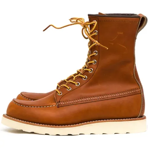 Inch Classic MOC Boot IN ORO Legacy Leather , Herren, Größe: 43 EU - Red Wing Shoes - Modalova