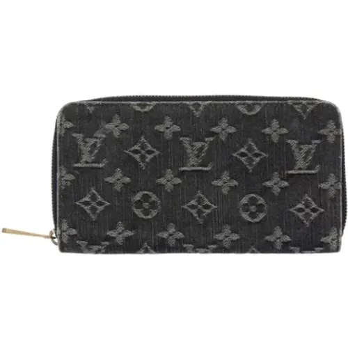 Pre-owned Denim wallets , female, Sizes: ONE SIZE - Louis Vuitton Vintage - Modalova