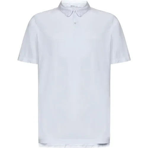 Suede Jersey Polo Shirt , male, Sizes: M, S, L, XL - James Perse - Modalova