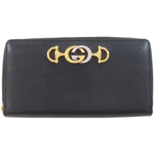 Pre-owned Leather wallets , female, Sizes: ONE SIZE - Gucci Vintage - Modalova