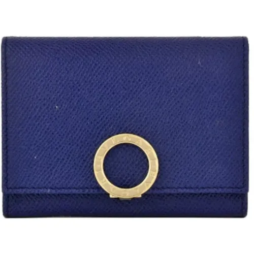 Pre-owned Leather wallets , female, Sizes: ONE SIZE - Bvlgari Vintage - Modalova