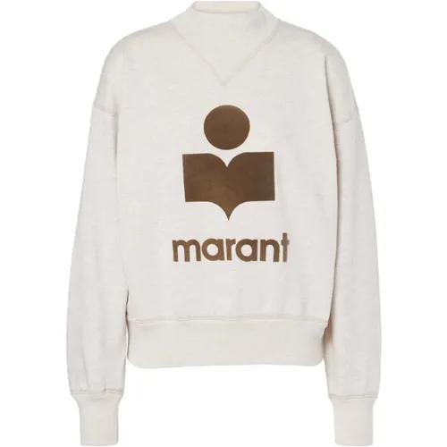 Moby Sweatshirt with Logo Detail , female, Sizes: S - Isabel Marant Étoile - Modalova